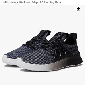 New in Box Adidas Men's Lite Racer Adapt 5.0 Running Sneakers Shoe 8 wide